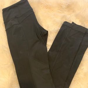 Lululemon leggings with ribbed detail
